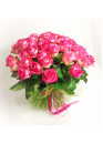 31 Бело-розовая роза Кэнди Аваланж (Candy Avalanche) 40см