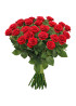 27 красных роз Ред Наоми (Red Naomi) 40см