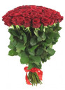 39 красных роз Ред Наоми (Red Naomi) 50см