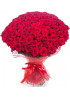 99 красных роз Ред Наоми (Red Naomi) 40см