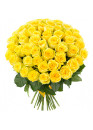 51 Жёлтая роза Пенни Лэйн (Penny Lane) 40см